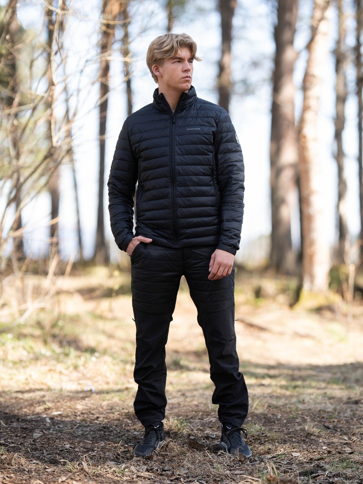 Twentyfour Flåm Dunjakke Sort