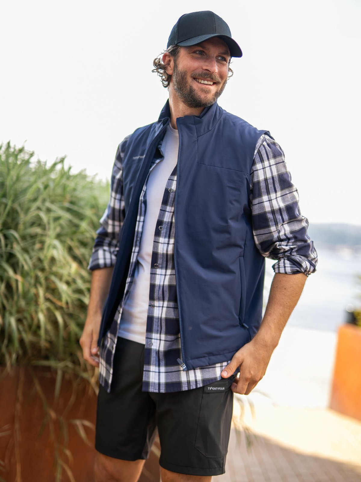 Twentyfour Mode Flex Vest Marineblå