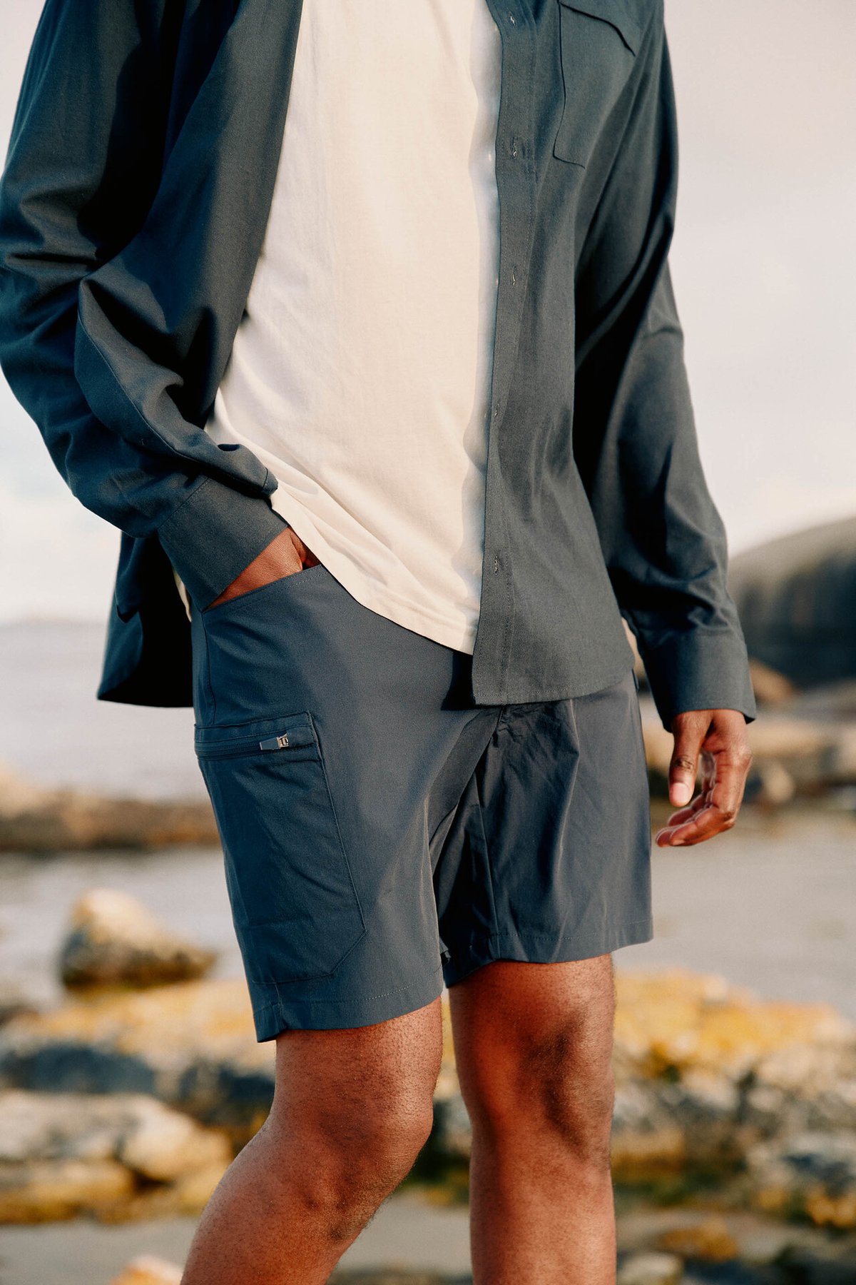 Twentyfour Mode Flex Shorts Marine