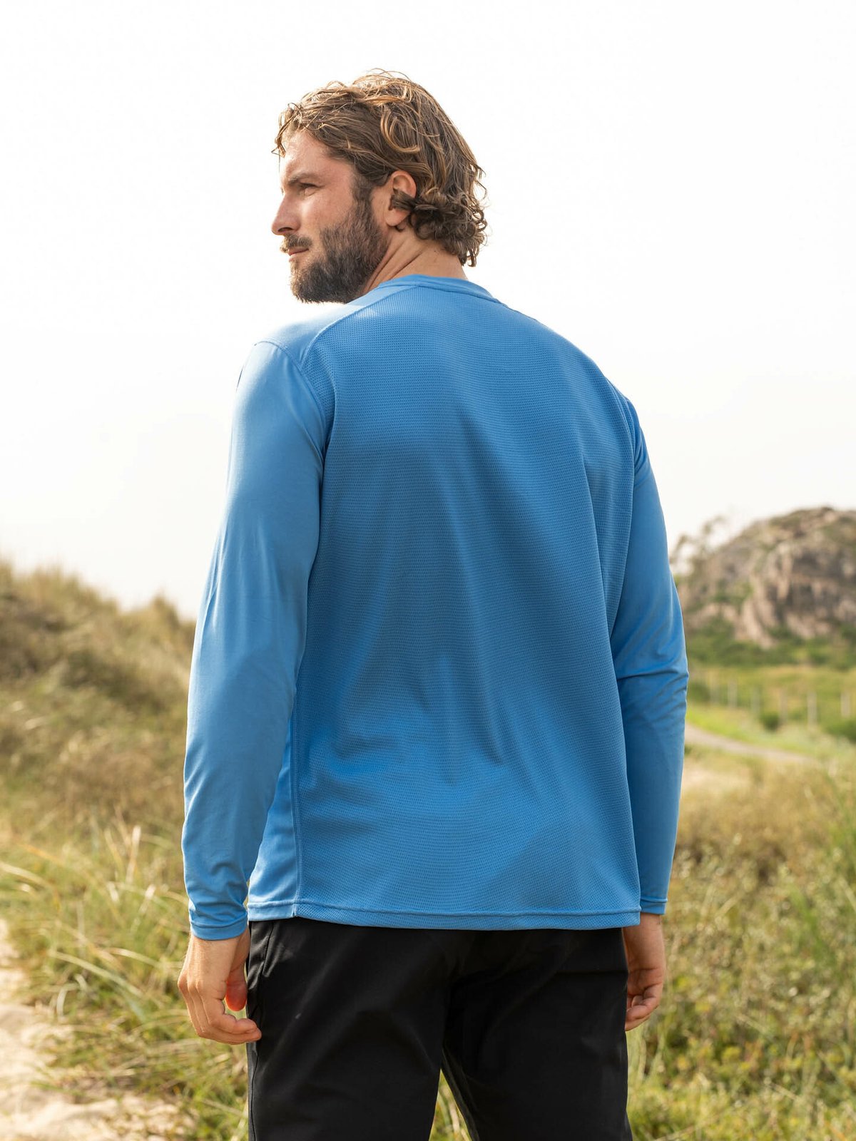 Twentyfour Flåm Longsleeve Asurblå