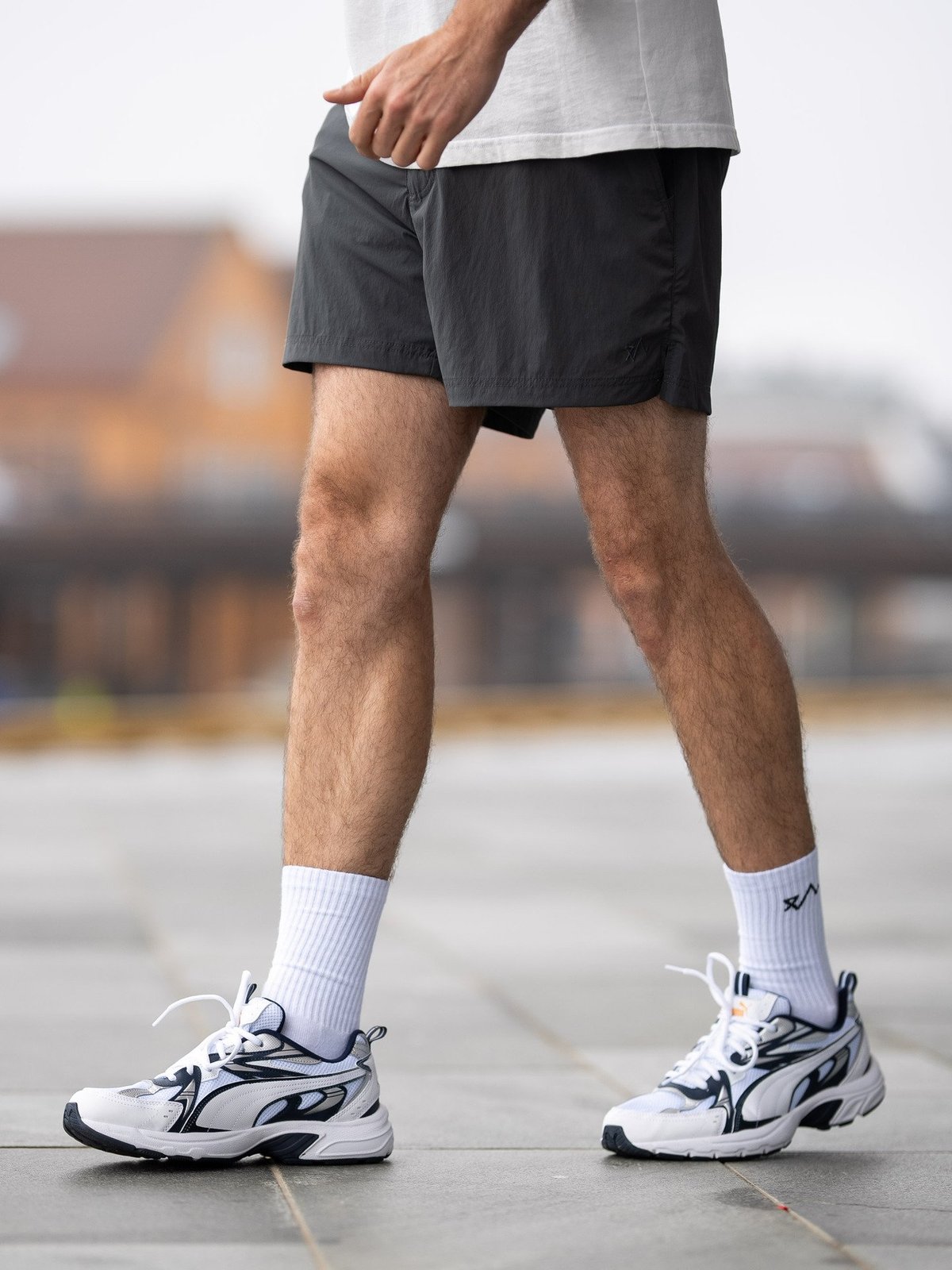 Twentyfour Mode Hybrid Shorts Antrasitt