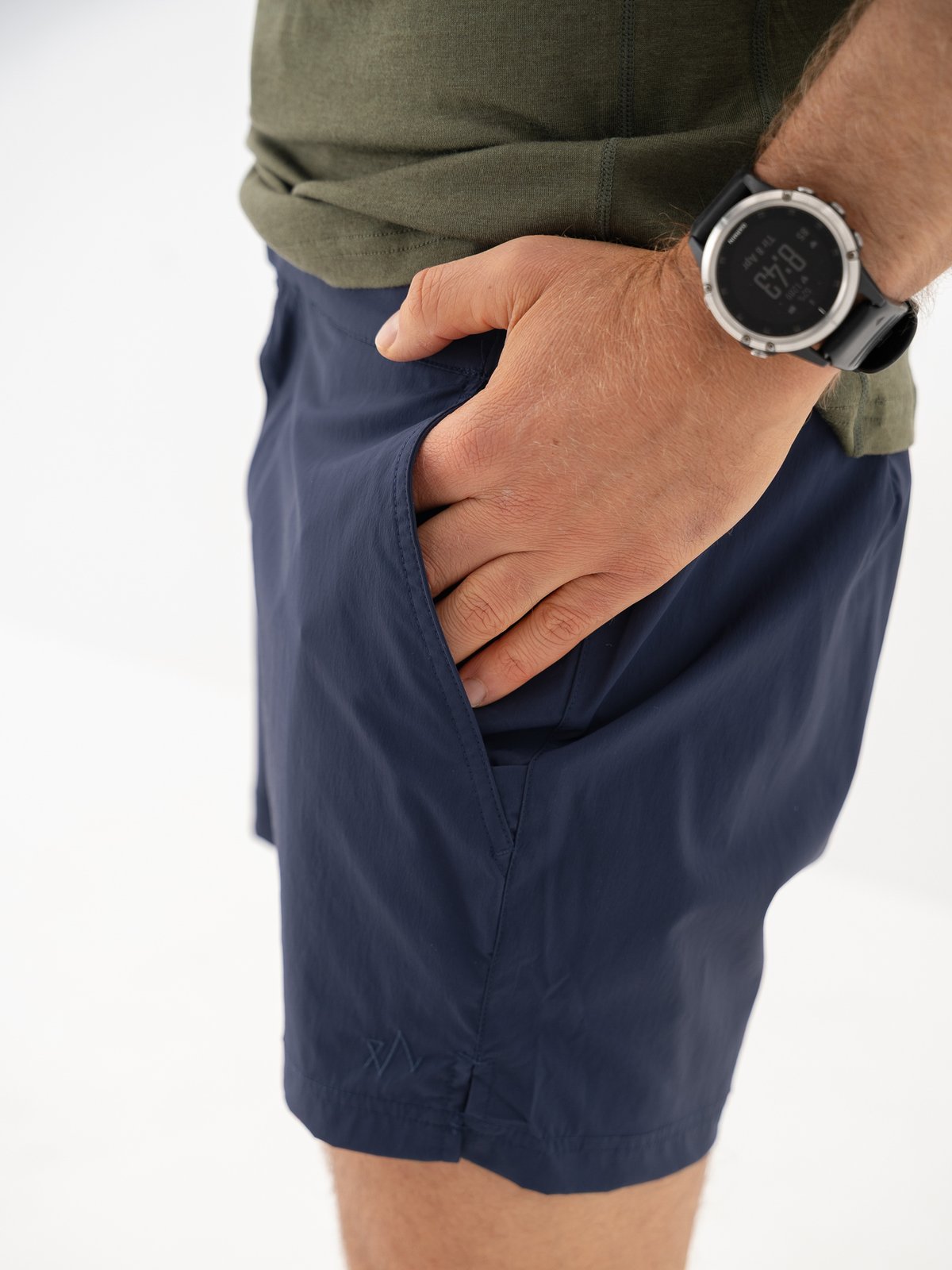 Twentyfour Mode Hybrid Shorts Marineblå