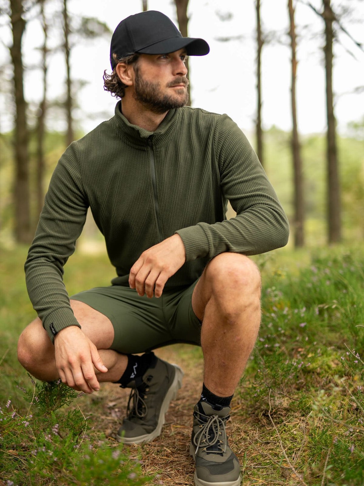 Twentyfour Mode Half Zip Fleece Furu