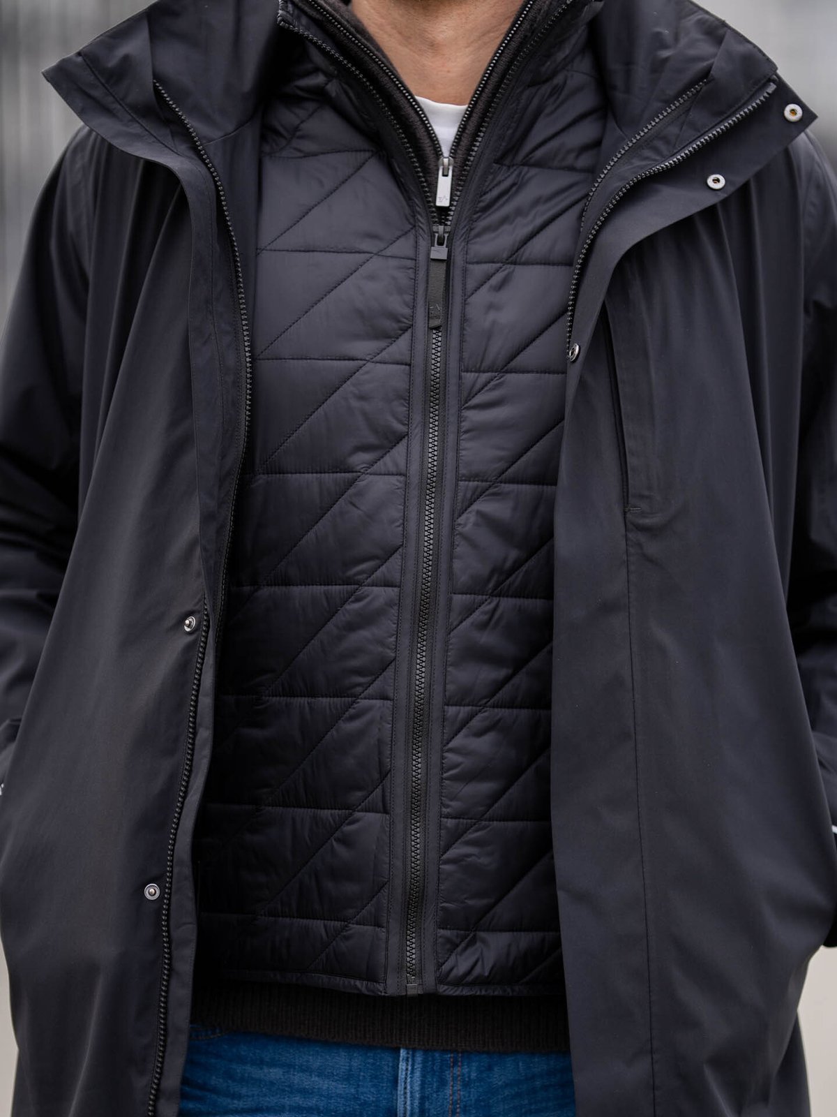 Twentyfour Mode 3 i 1 Parka Sort