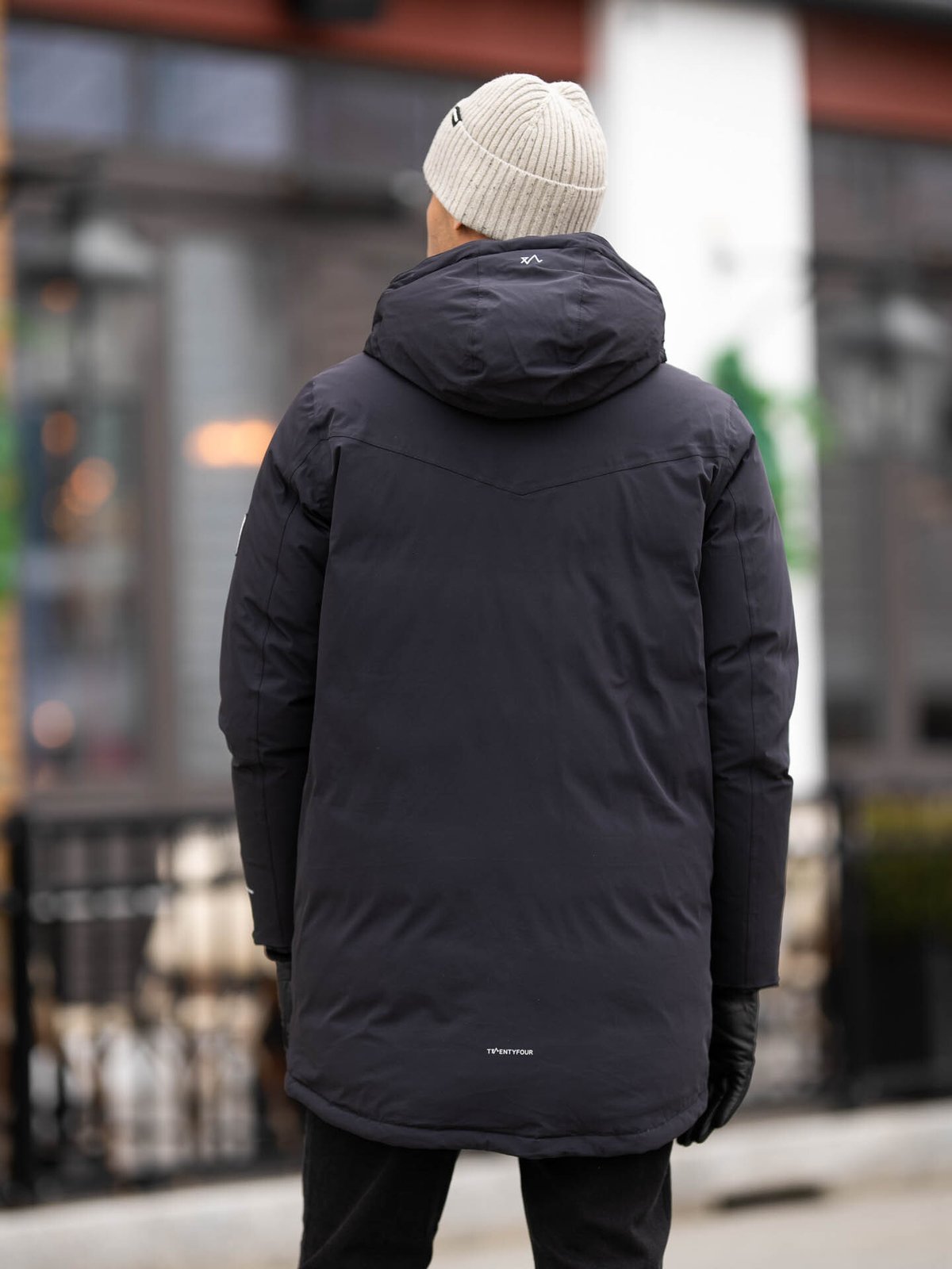 Twentyfour Finse Dunparkas Skyggesort