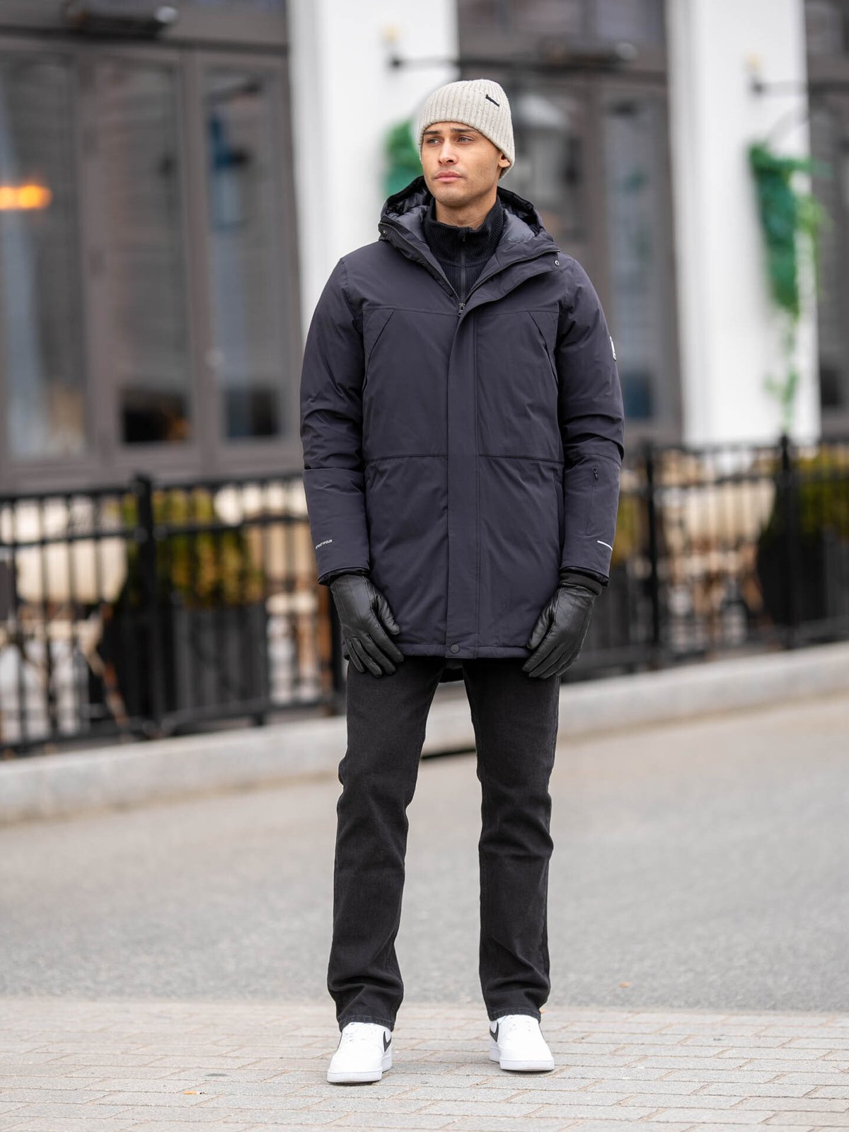 Twentyfour Finse Dunparkas Skyggesort