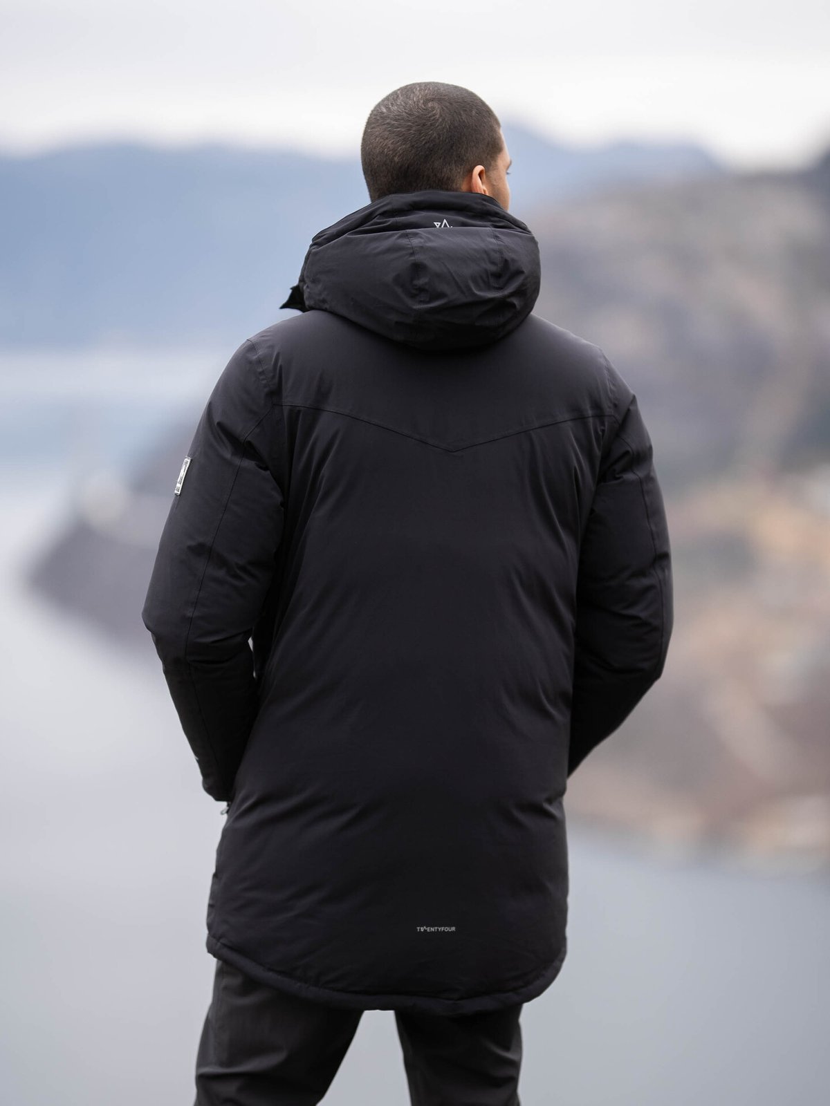 Twentyfour Finse Dunparkas Skyggesort