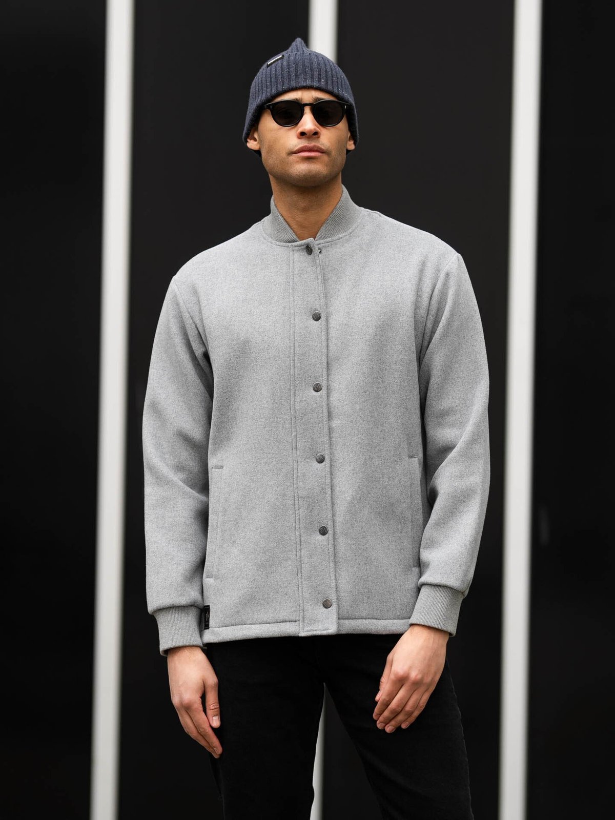 Twentyfour Mode Warm Bomber Mellomgrå