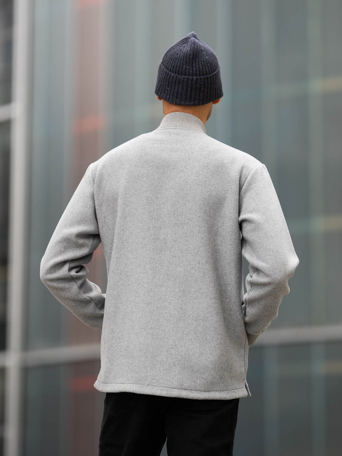 Twentyfour Mode Warm Bomber Mellomgrå