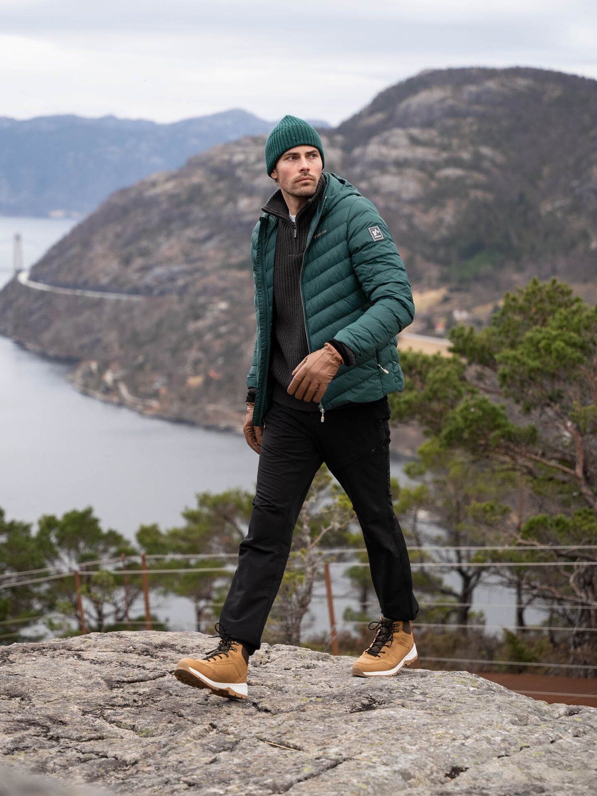 Twentyfour Finse Lou Lue Mørk grønn