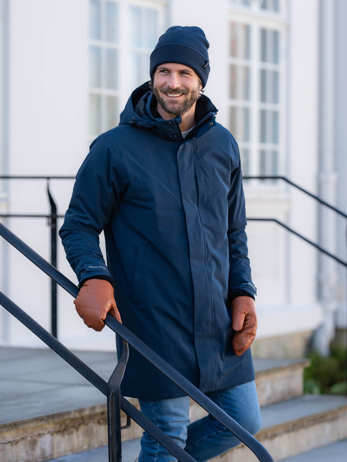 Twentyfour Mode Skinnvott Lys Brun