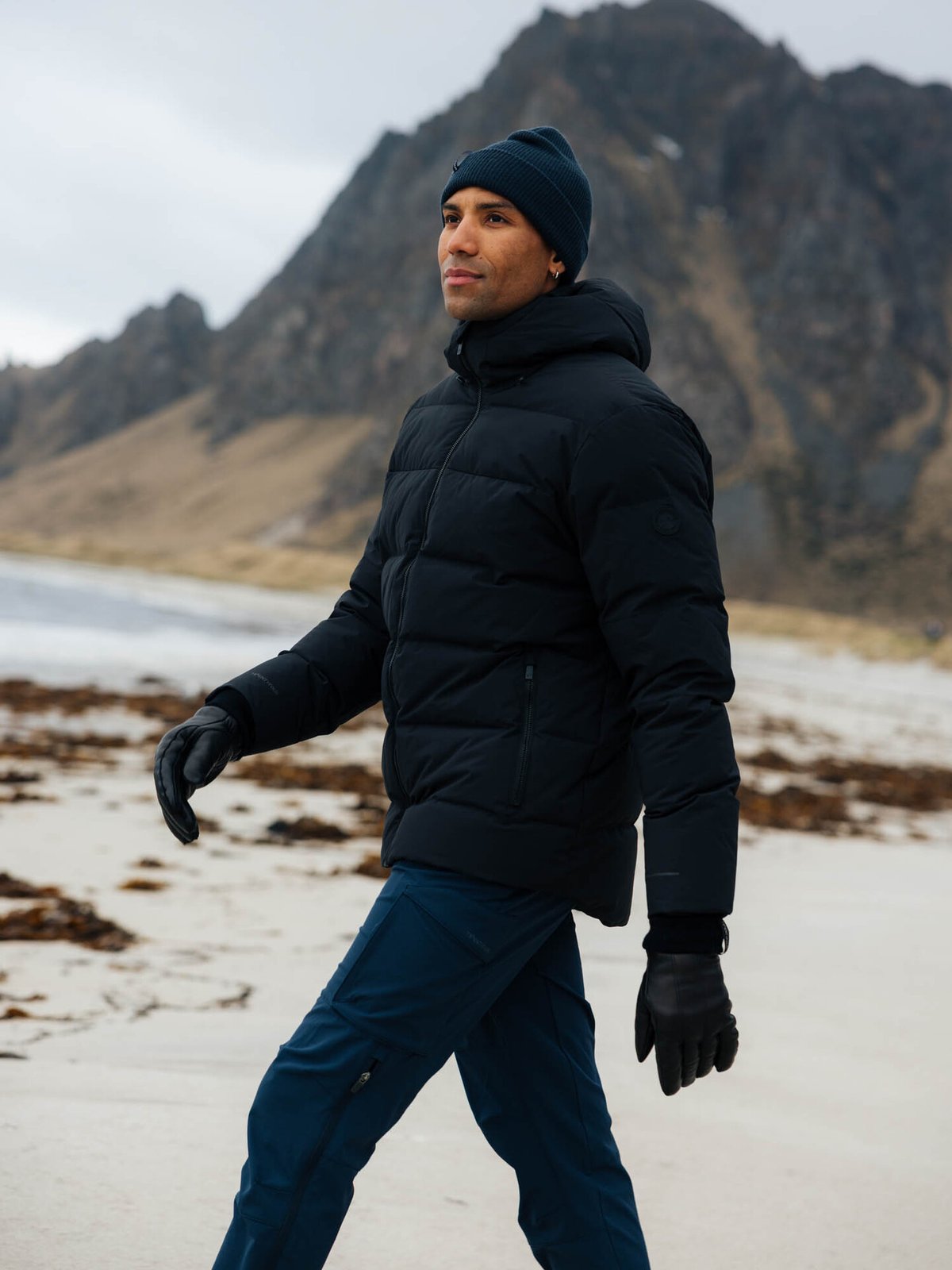 Twentyfour Mode Skinnhanske Sort