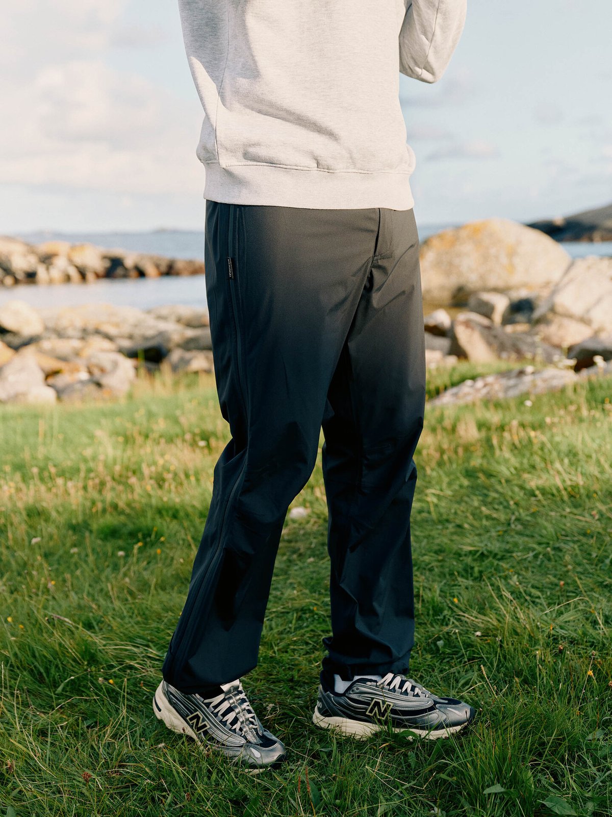 Twentyfour Mode Loosefit Skallbukse Sort