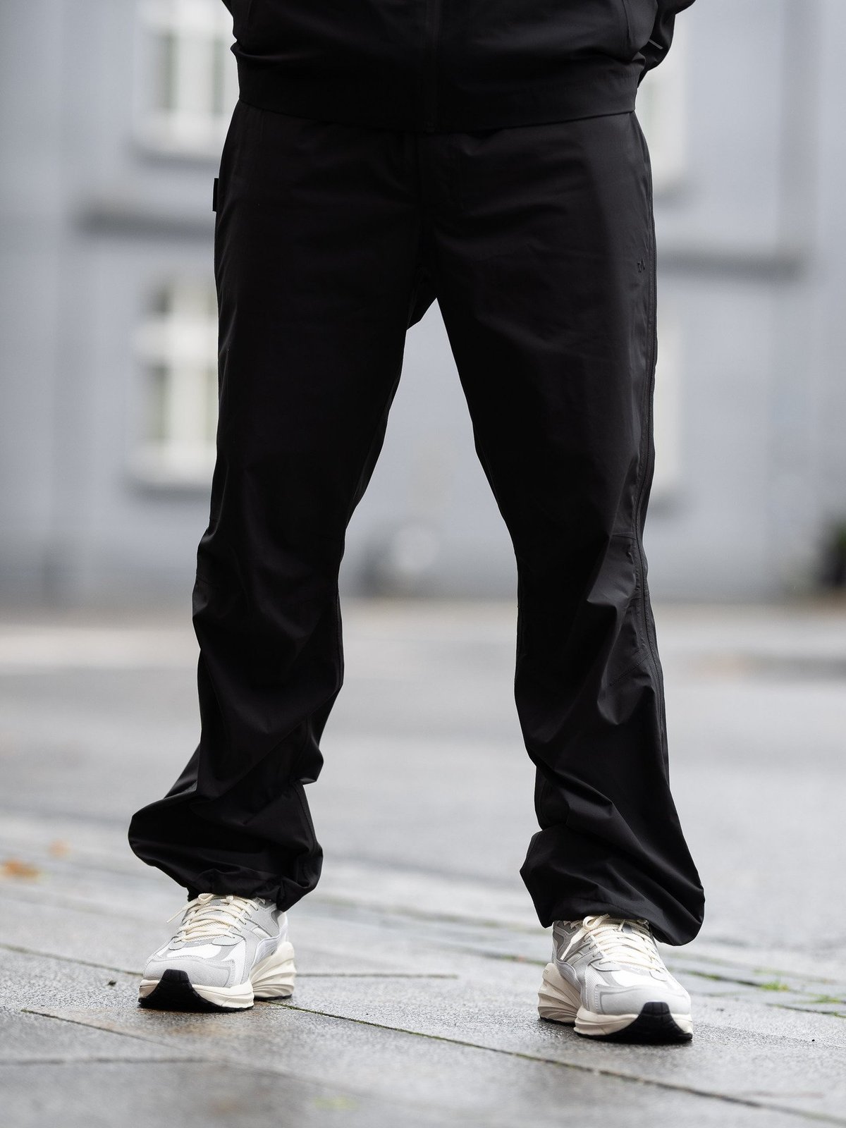 Twentyfour Mode Loosefit Skallbukse Sort