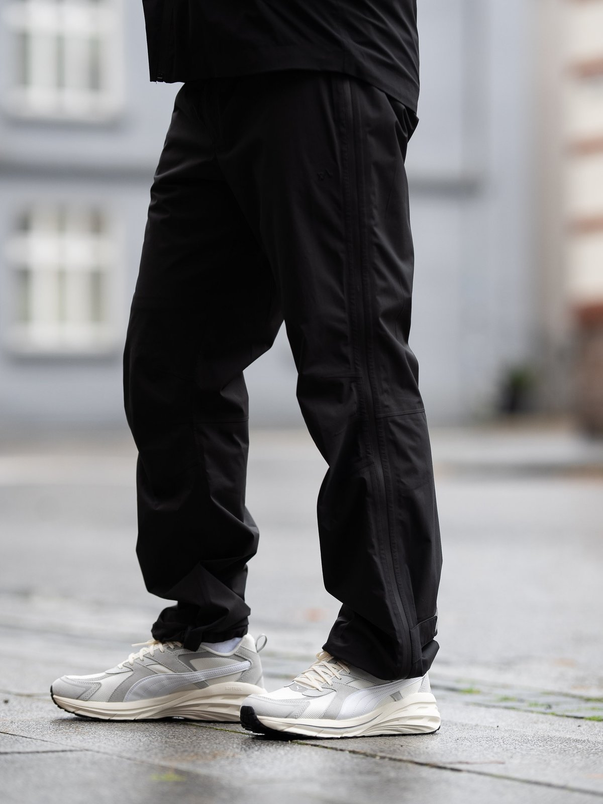 Twentyfour Mode Loosefit Skallbukse Sort