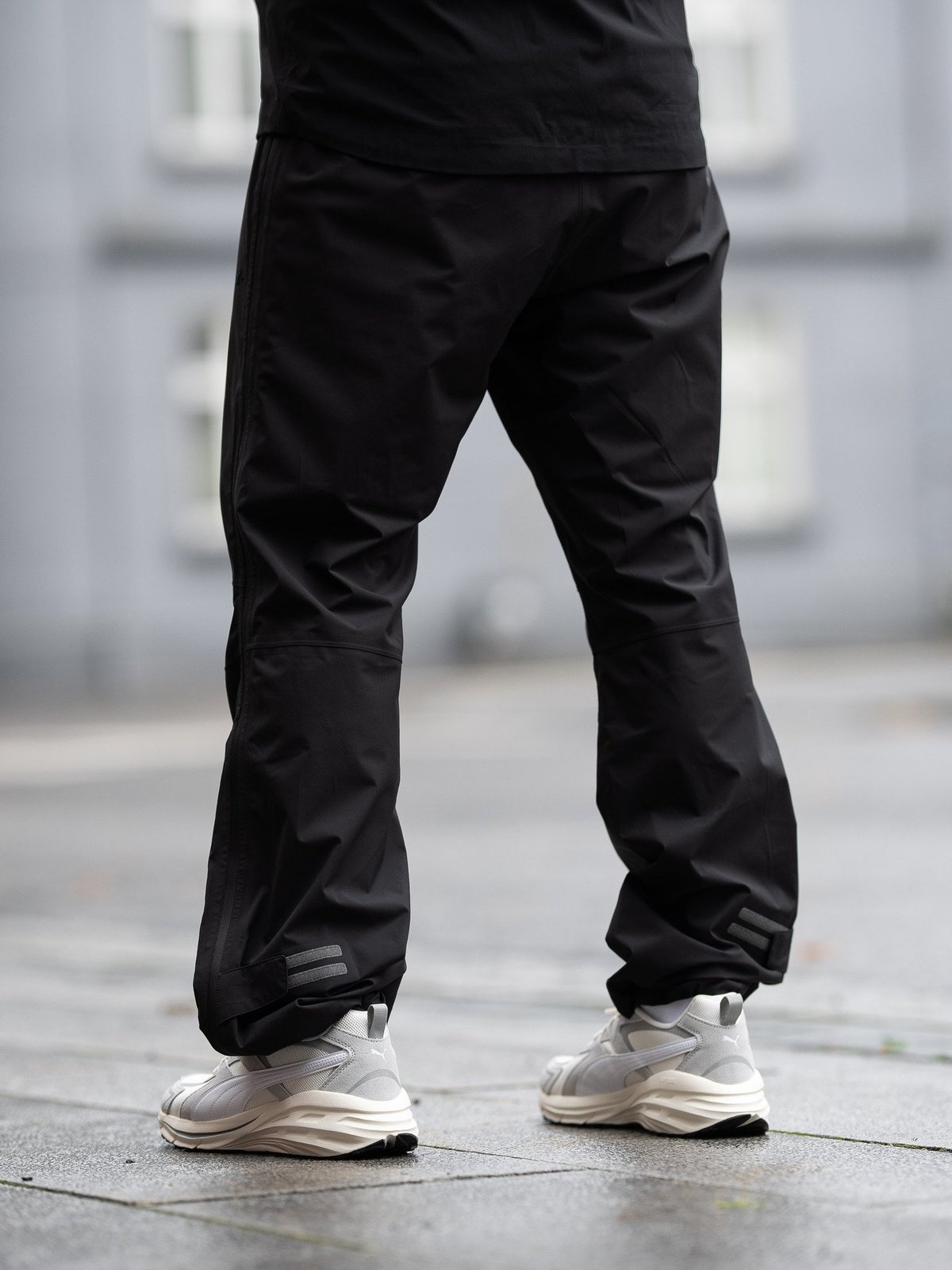 Twentyfour Mode Loosefit Skallbukse Sort