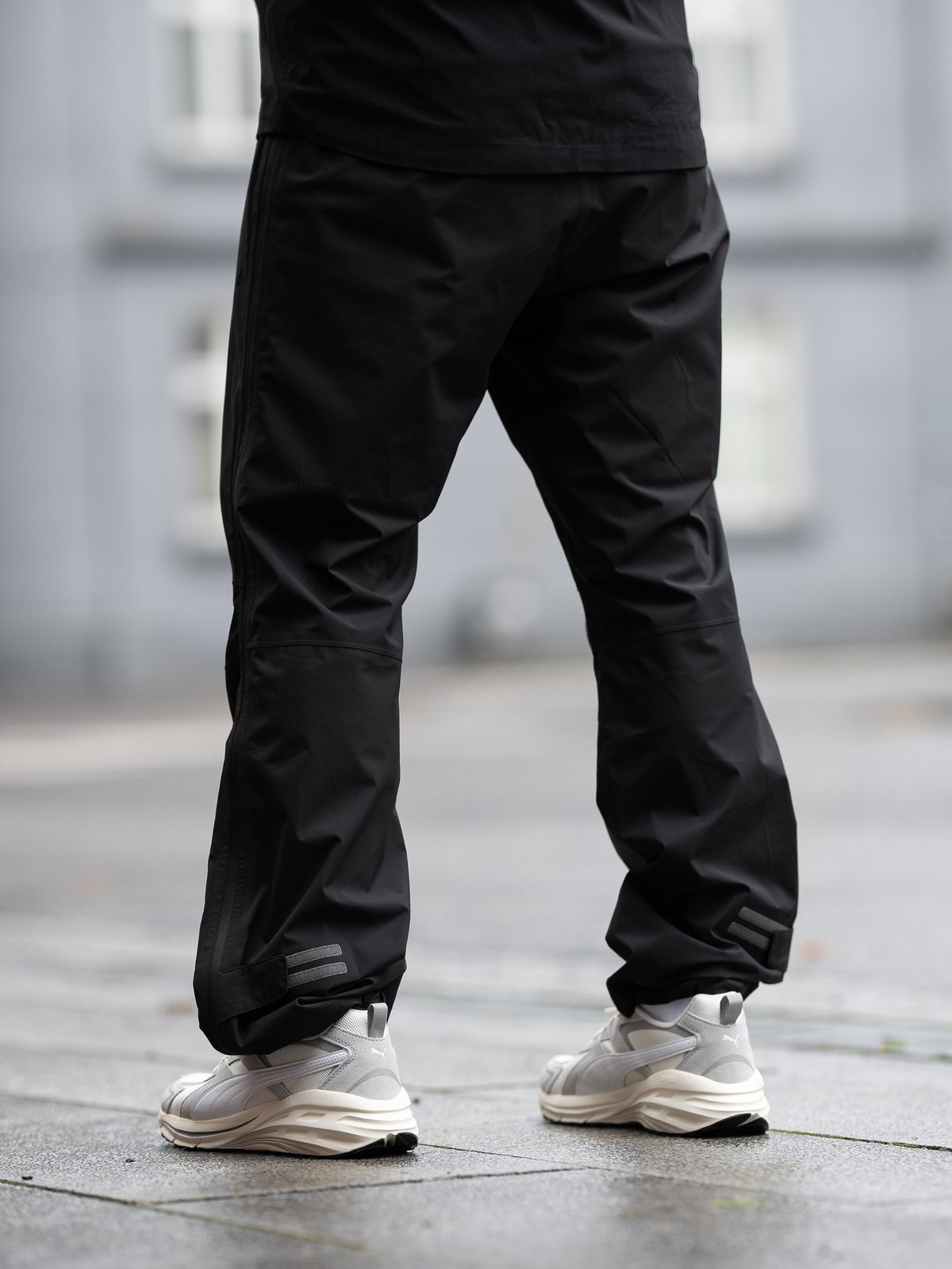 Twentyfour Mode Loosefit Skallbukse Sort