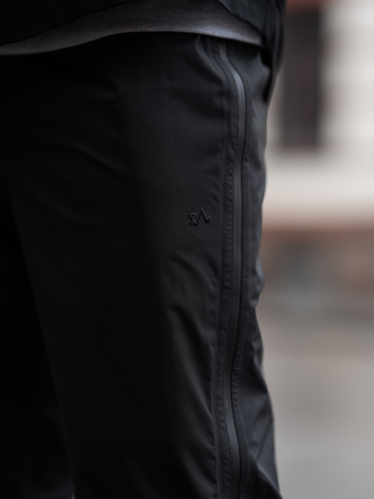 Twentyfour Mode Loosefit Skallbukse Sort