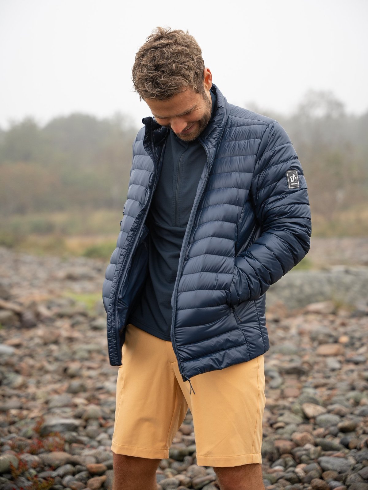 Twentyfour Venture Lett Dunjakke Marine