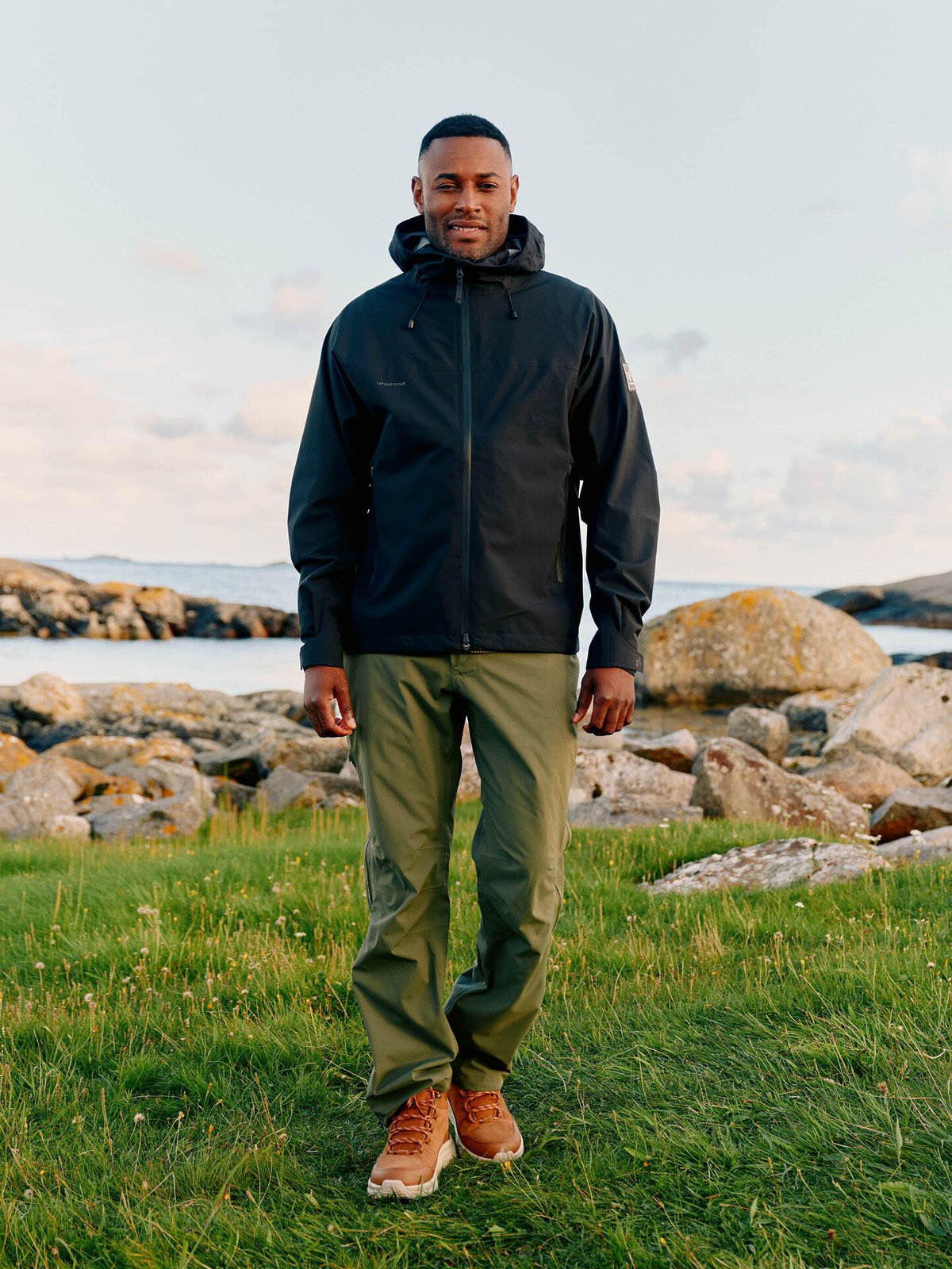 Twentyfour Venture 3-Lags Skalljakke Sort