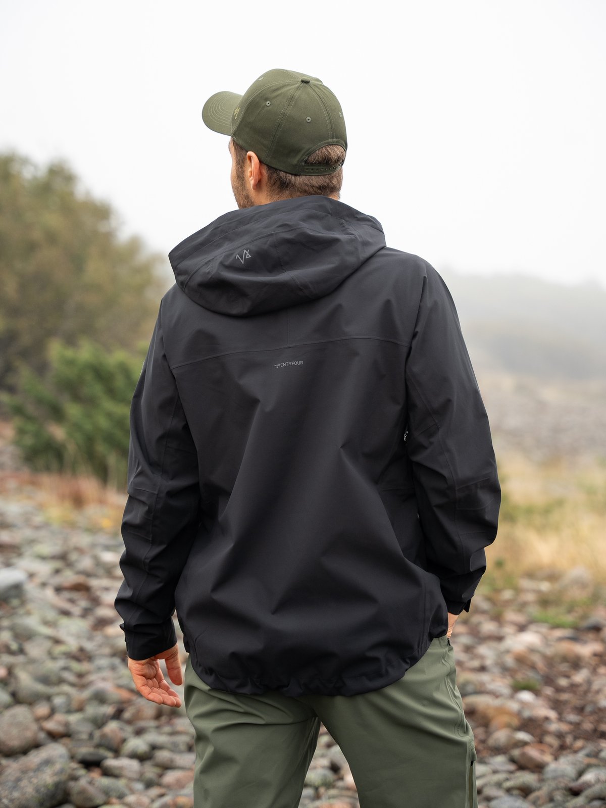 Twentyfour Venture 3-Lags Skalljakke Sort