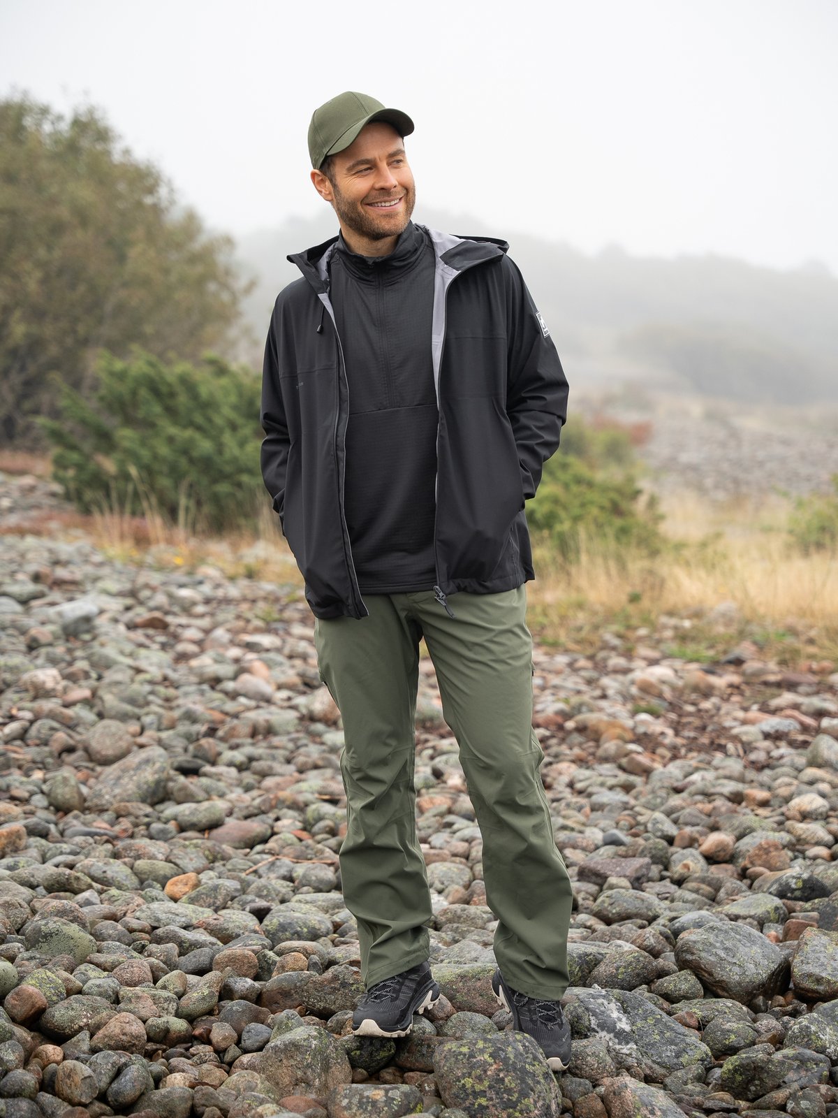 Twentyfour Venture 3-Lags Skalljakke Sort