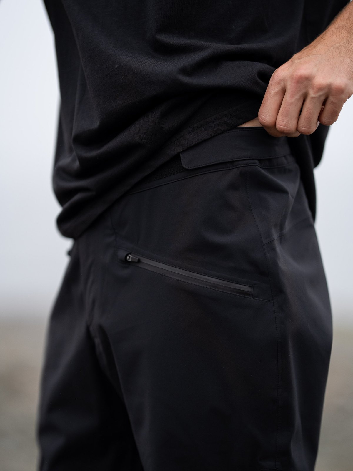 Twentyfour Venture 3-Lags Skallbukse Sort