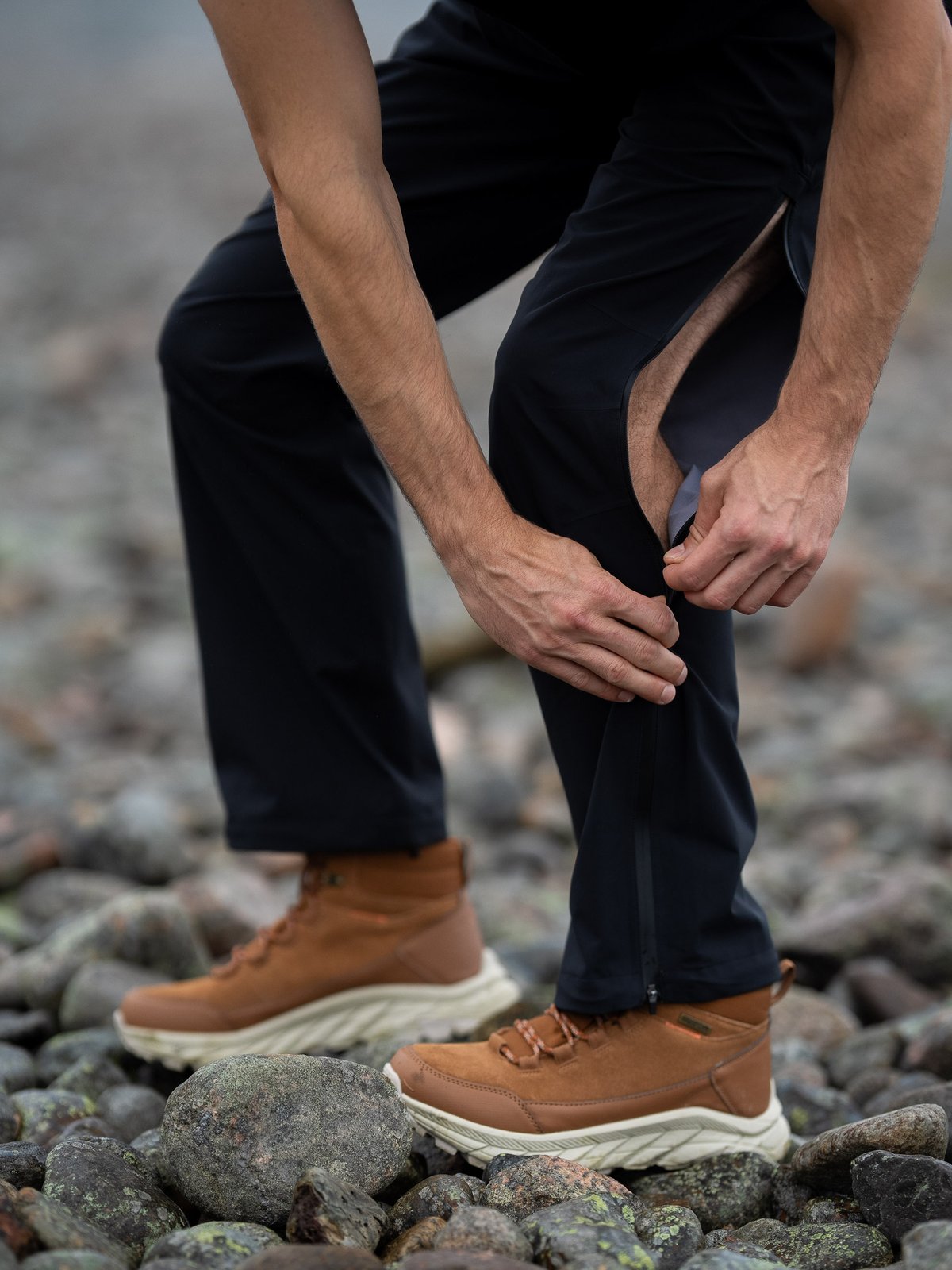 Twentyfour Venture 3-Lags Skallbukse Sort