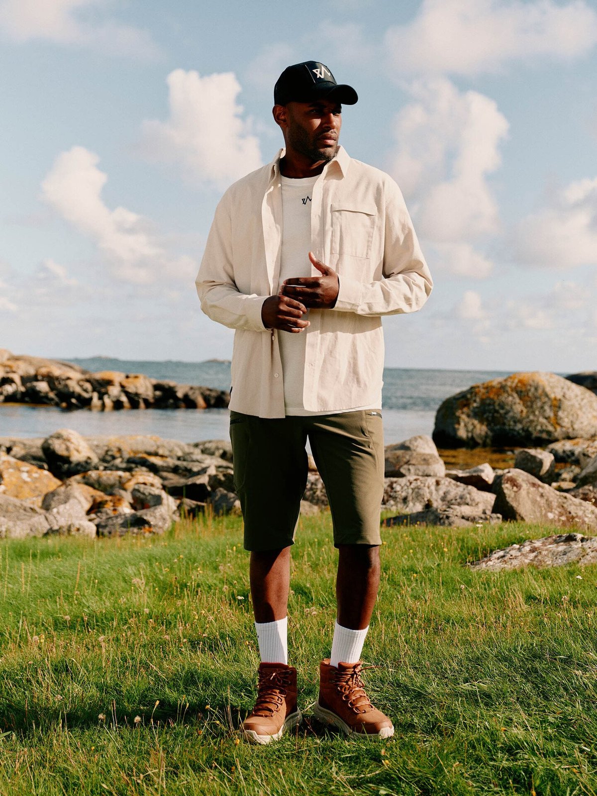 Twentyfour Mode Skjorte Gråhvit