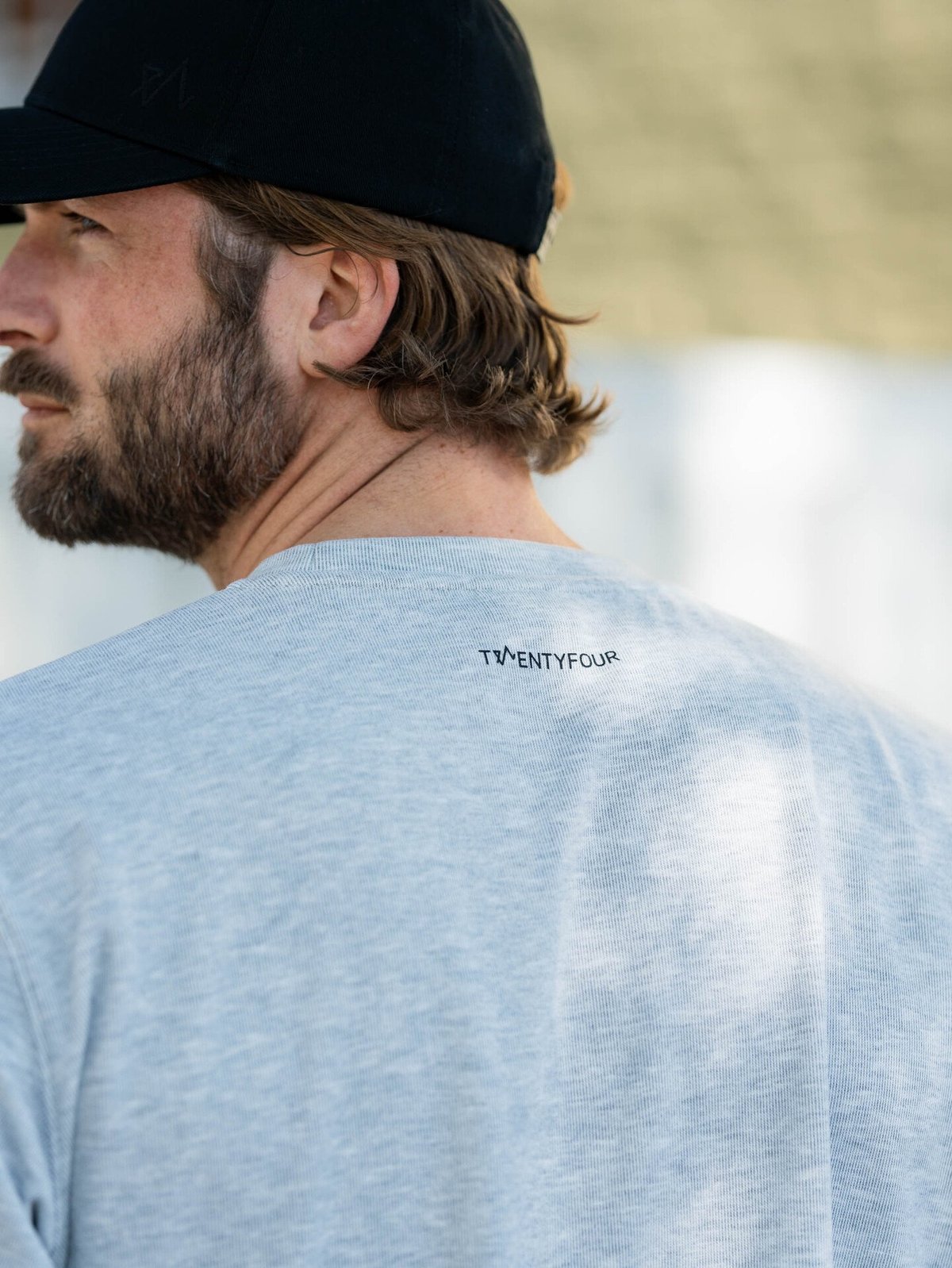 Twentyfour Mode Comfy Genser Lys Grå Melange