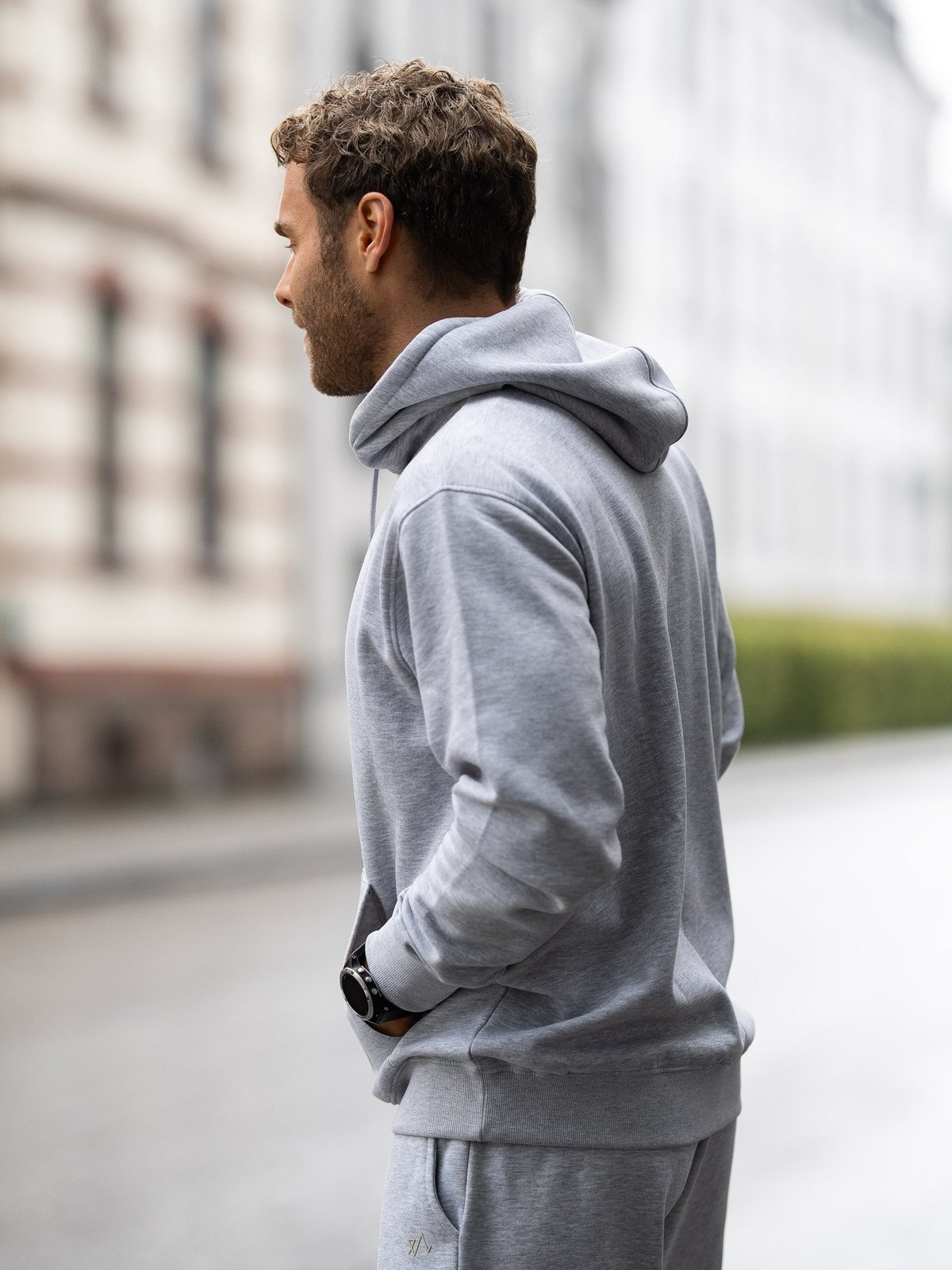 Twentyfour & Hoodie Lys Grå