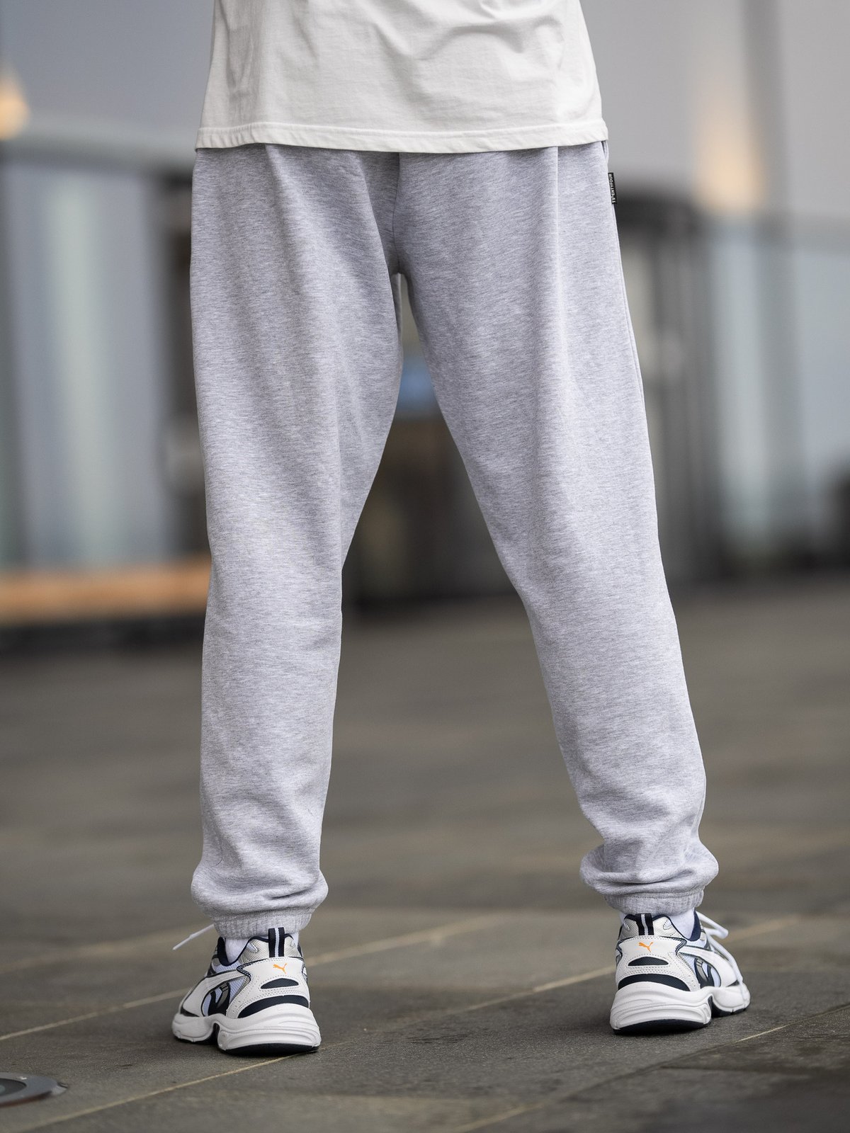 Twentyfour & Sweatpant Lys Grå Melange