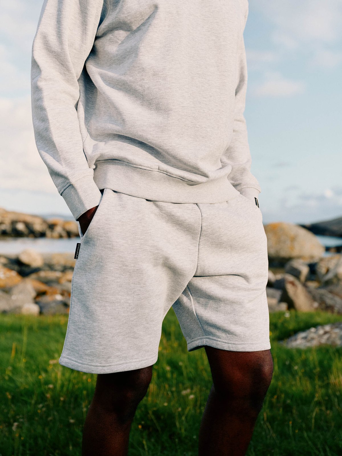 Twentyfour & Shorts Lys Grå