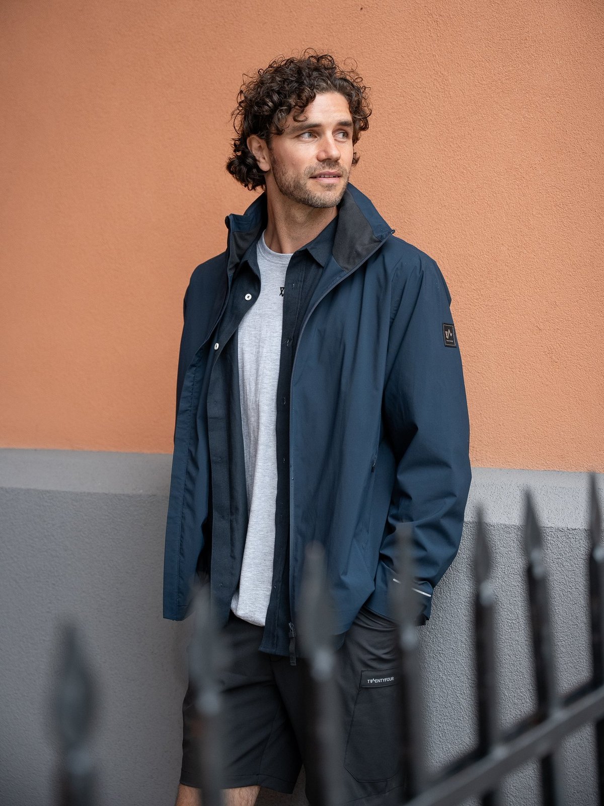 Twentyfour Mode Light Skalljakke Marine