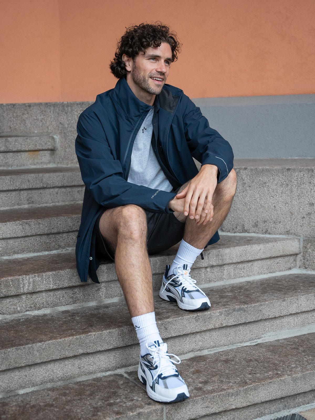 Twentyfour Mode Light Skalljakke Marine