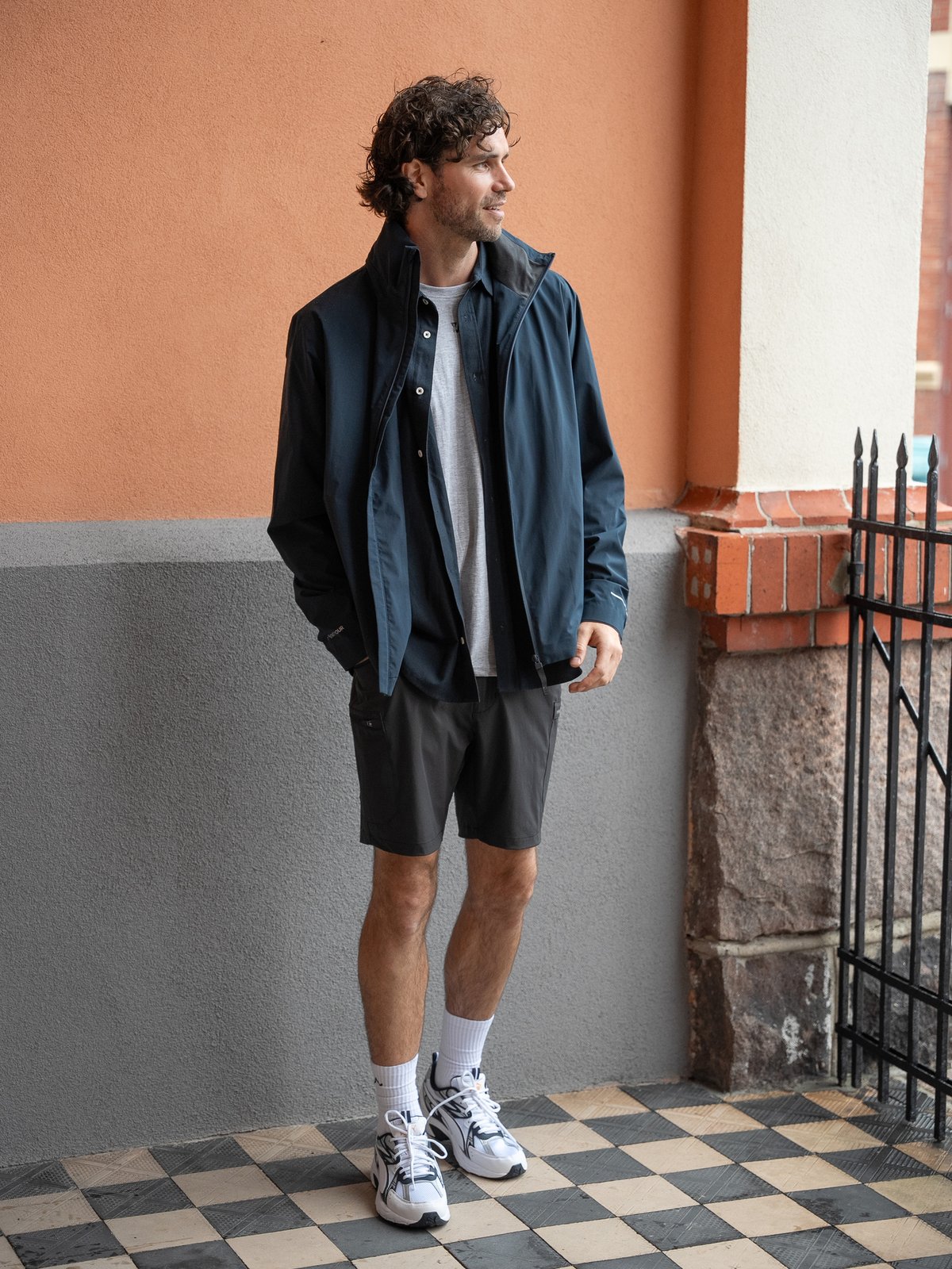 Twentyfour Mode Light Skalljakke Marine