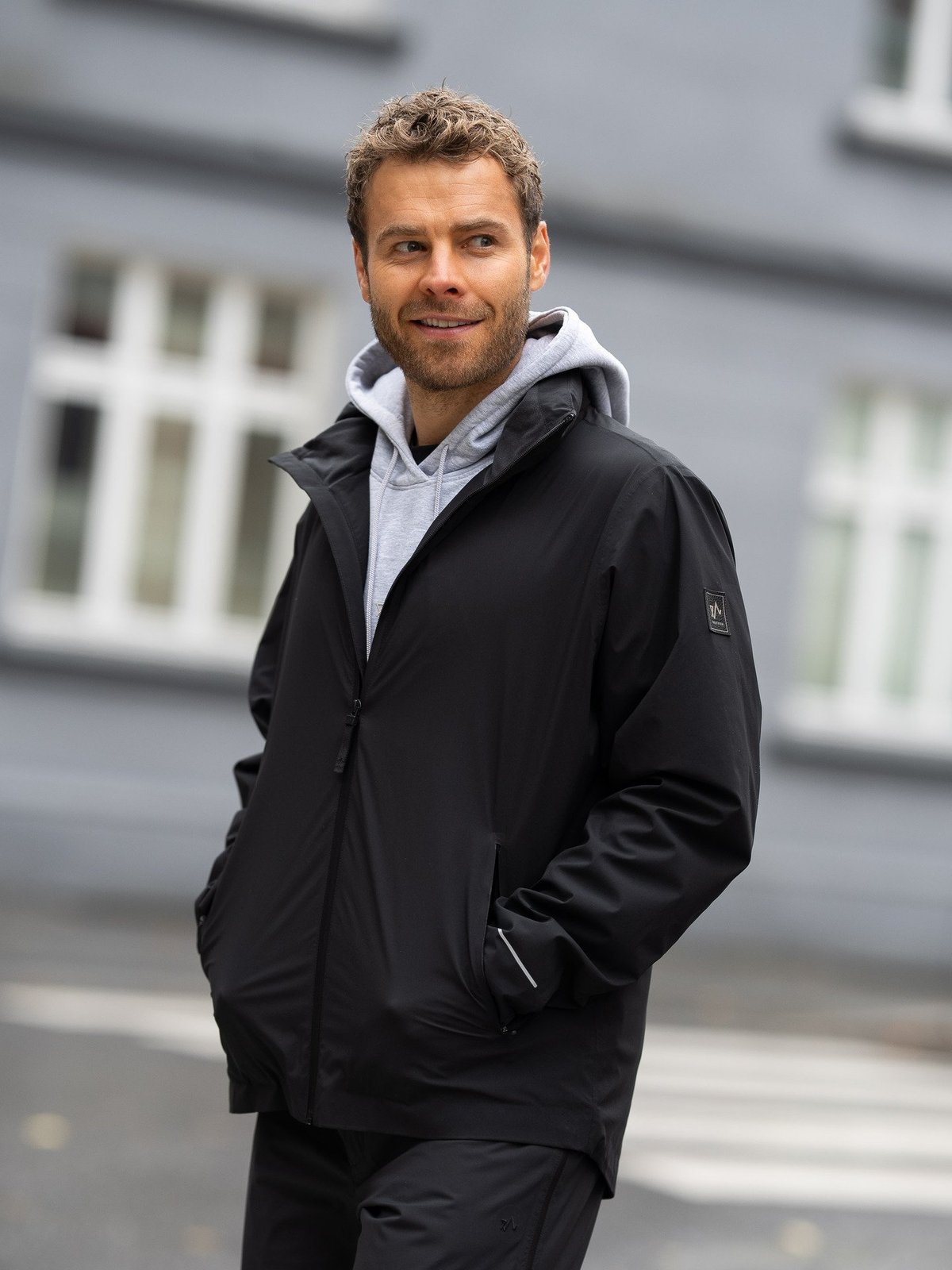 Twentyfour Mode Light Skalljakke Sort