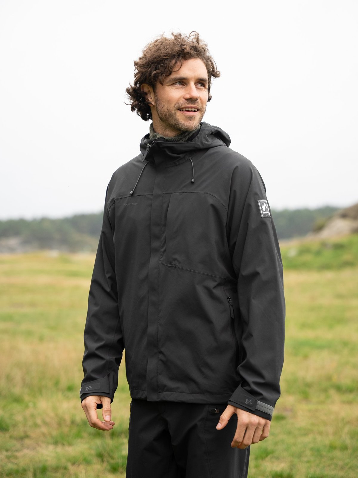 Twentyfour Venture Skalljakke Sort