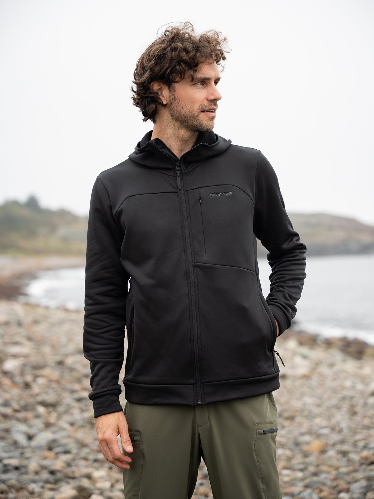 Twentyfour Venture Air Hoodie Sort