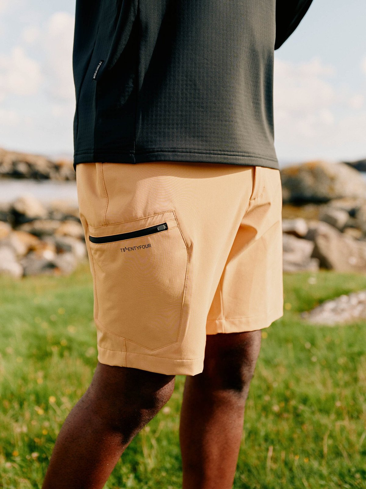 Twentyfour Venture 360 Shorts Mørk Oker
