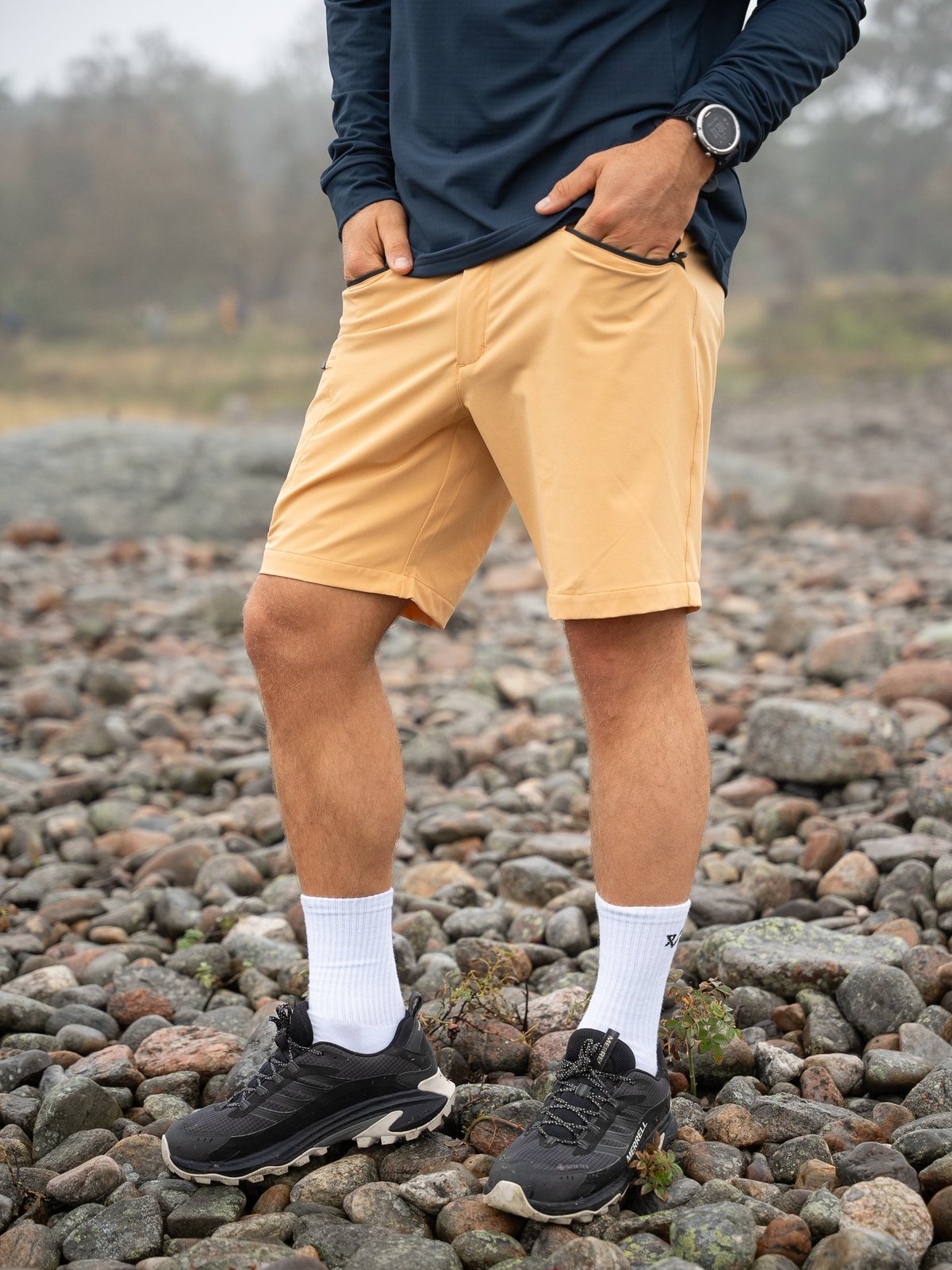 Twentyfour Venture 360 Shorts Mørk Oker