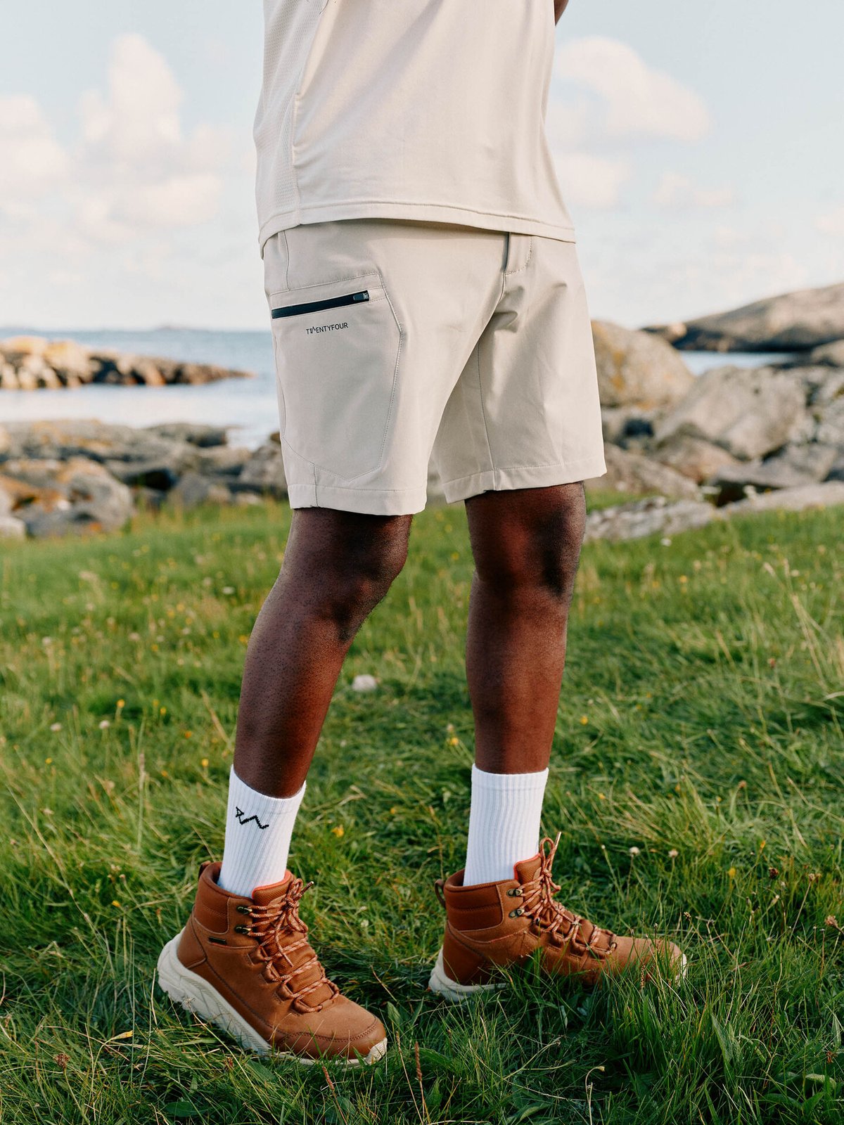 Twentyfour Venture 360 Shorts Varm Grå