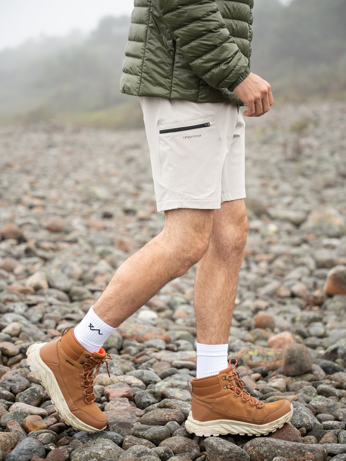 Twentyfour Venture 360 Shorts Varm Grå