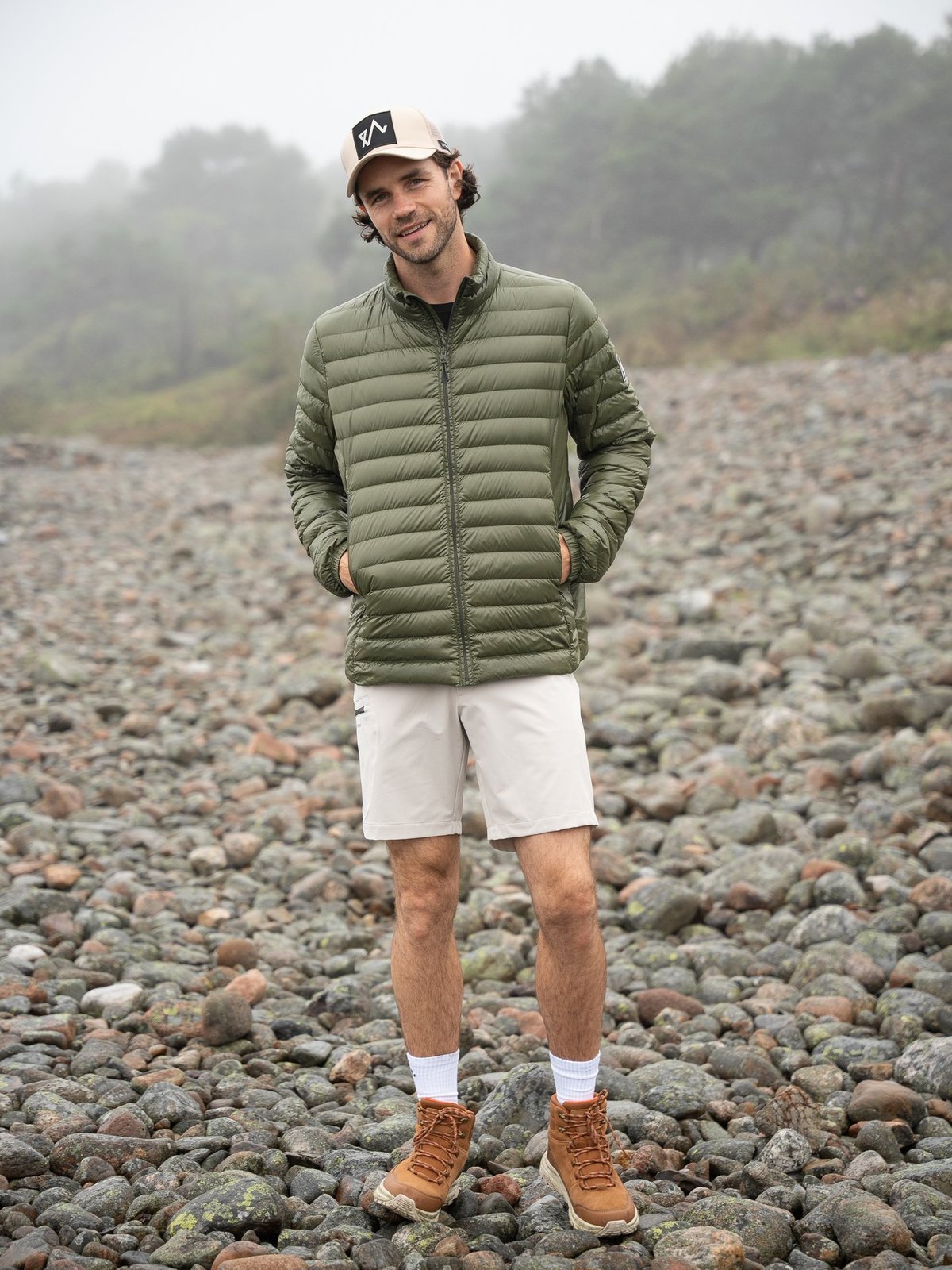 Twentyfour Venture 360 Shorts Varm Grå