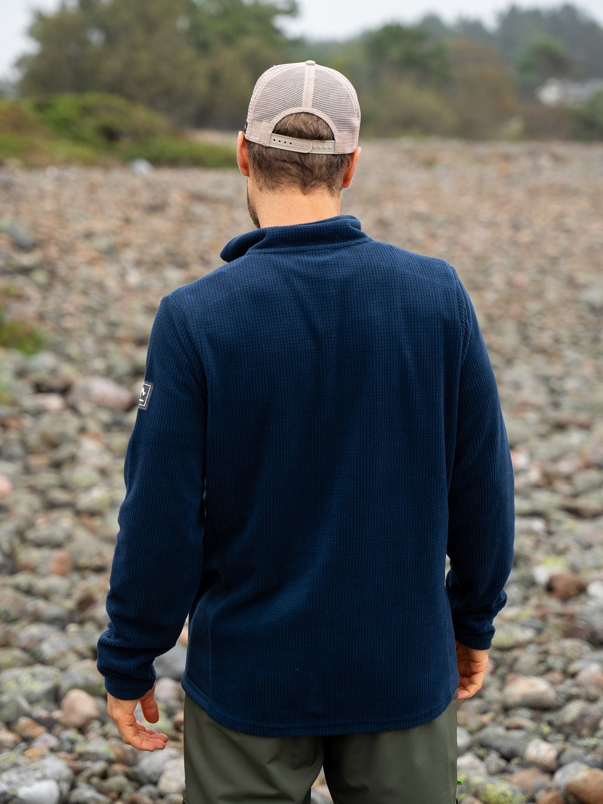 Twentyfour Venture Light Fleece Long Zip H Marine