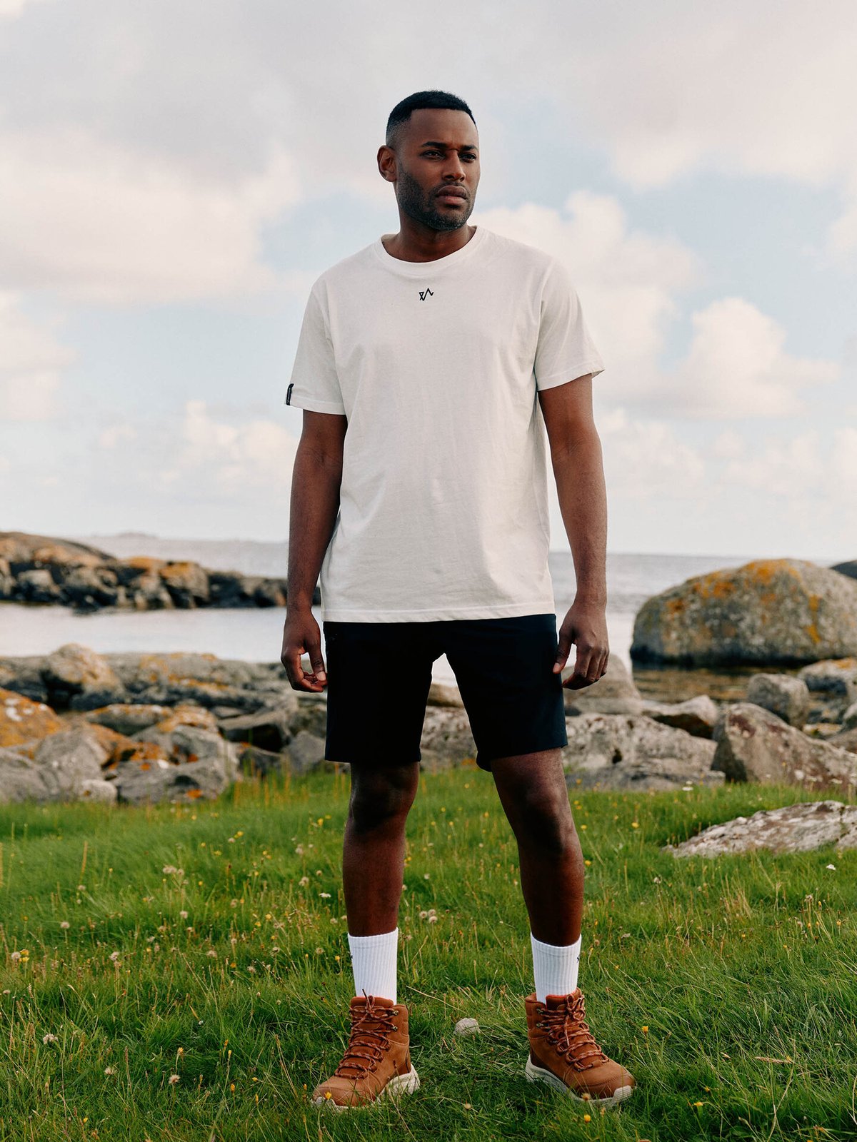 Twentyfour & T-skjorte Hvit