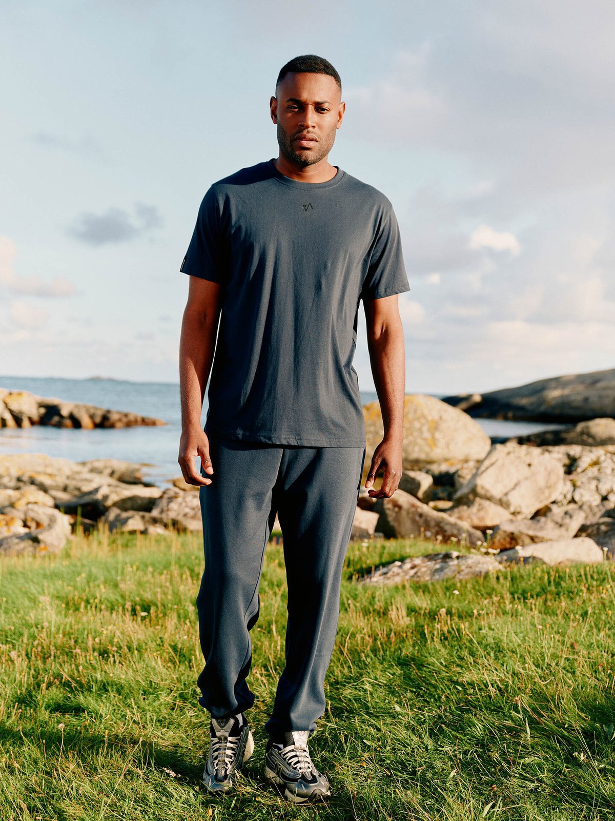 Twentyfour & T-skjorte Marine