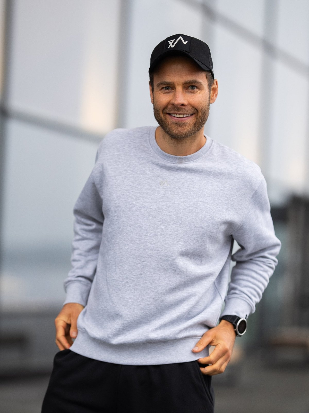 Twentyfour & Sweater Lys Grå Melange