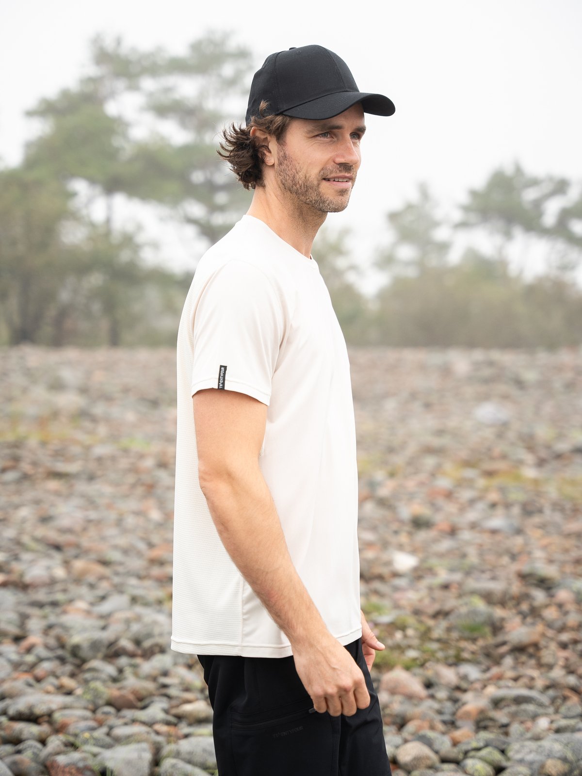 Twentyfour Venture Tee Gråhvit