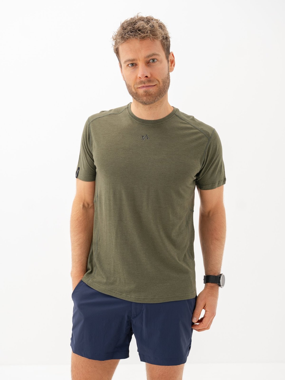 Twentyfour Venture Ullmix T-skjorte Furu